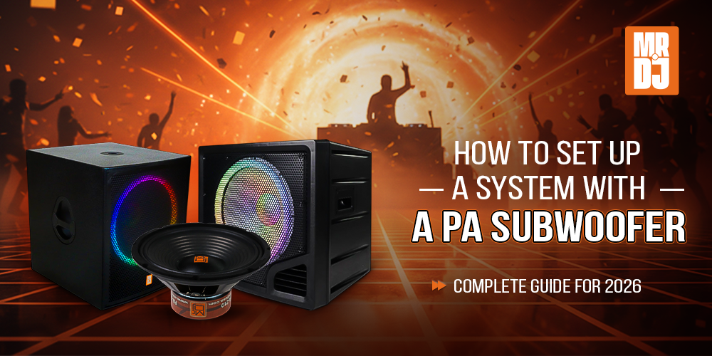 How to Set Up The Best PA subwoofer for Clear Powerful Sound
