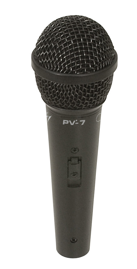 Peavey PV® 7 Microphone w/ 1/4 CBL Microphone with 1/4" to XLR Cable