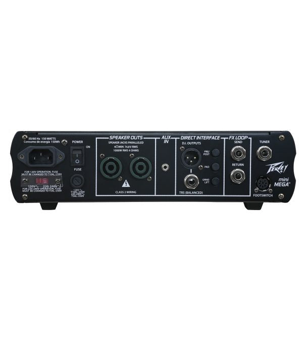 Peavey MiniMEGA™ 1000 Watt Mini Bass Amp Head