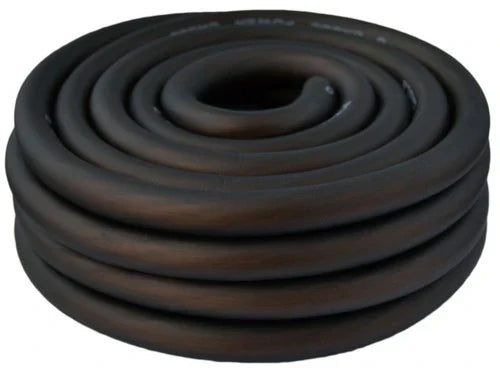 XP Audio XP0G25BK 1/0 Gauge Black 25ft Power/Ground Wire True Spec Soft Touch Cable