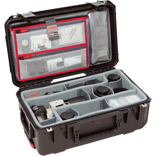 SKB 3i-2011-7DL iSeries 2011-7 Case with Think Tank Photo Dividers & Lid Organizer (Black)