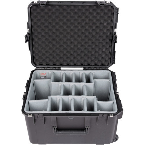 SKB 3i-2217-12PT iSeries Case with Think Tank Photo Dividers & Lid Foam (Black)