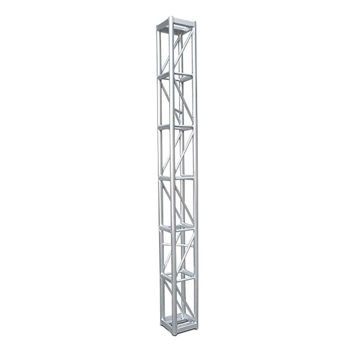 Galaxy Stage GS-1210 10' Long 12" Box Truss with Bolts Professional 12" Square Aluminum Truss Section
