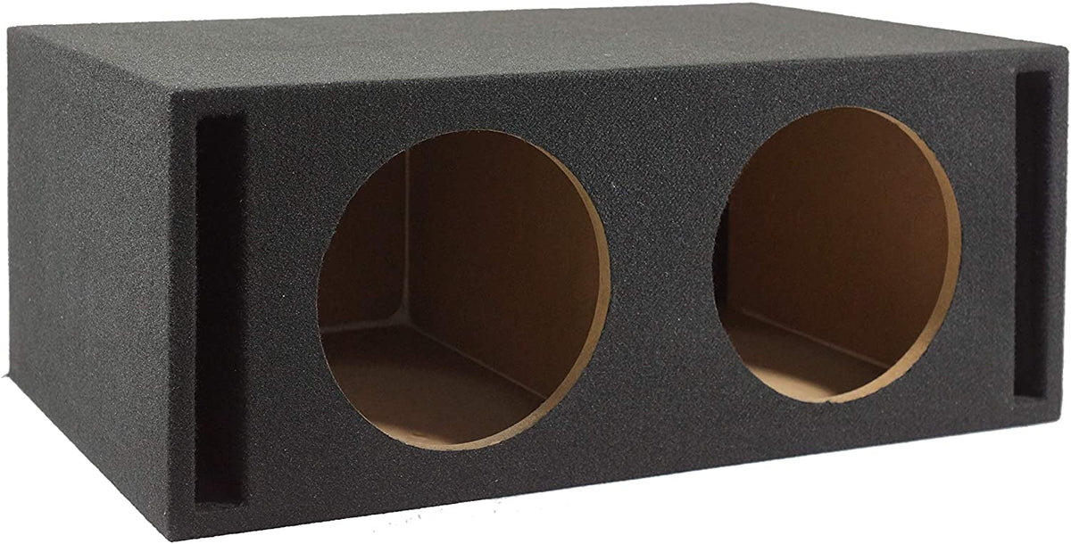 Absolute VEGD12 Dual 12" Slot Vented Ported Universal Subwoofer Sub Enclosure Empty Box