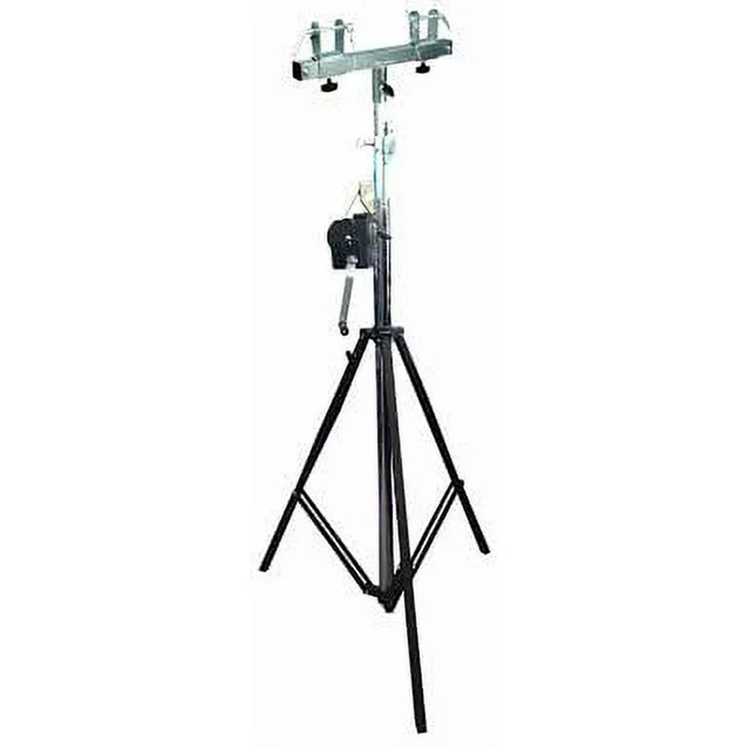 MR DJ ST200 & SBC250 Crank Light Stand<br/> Pro Lighting 10 Foot Crank Light Stand & Square Truss T-Bar Adapter