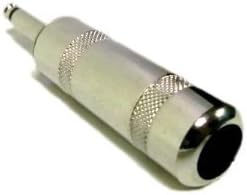 MR DJ QMH2 1 Pair 1/4" Mono Male Speaker Cable Connectors