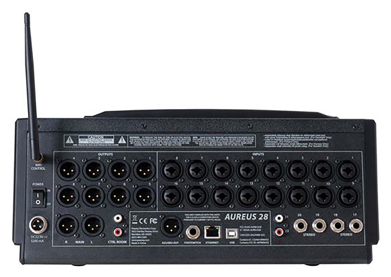Peavey AUREUS™ 28 MIXER 120US Digital Mixer