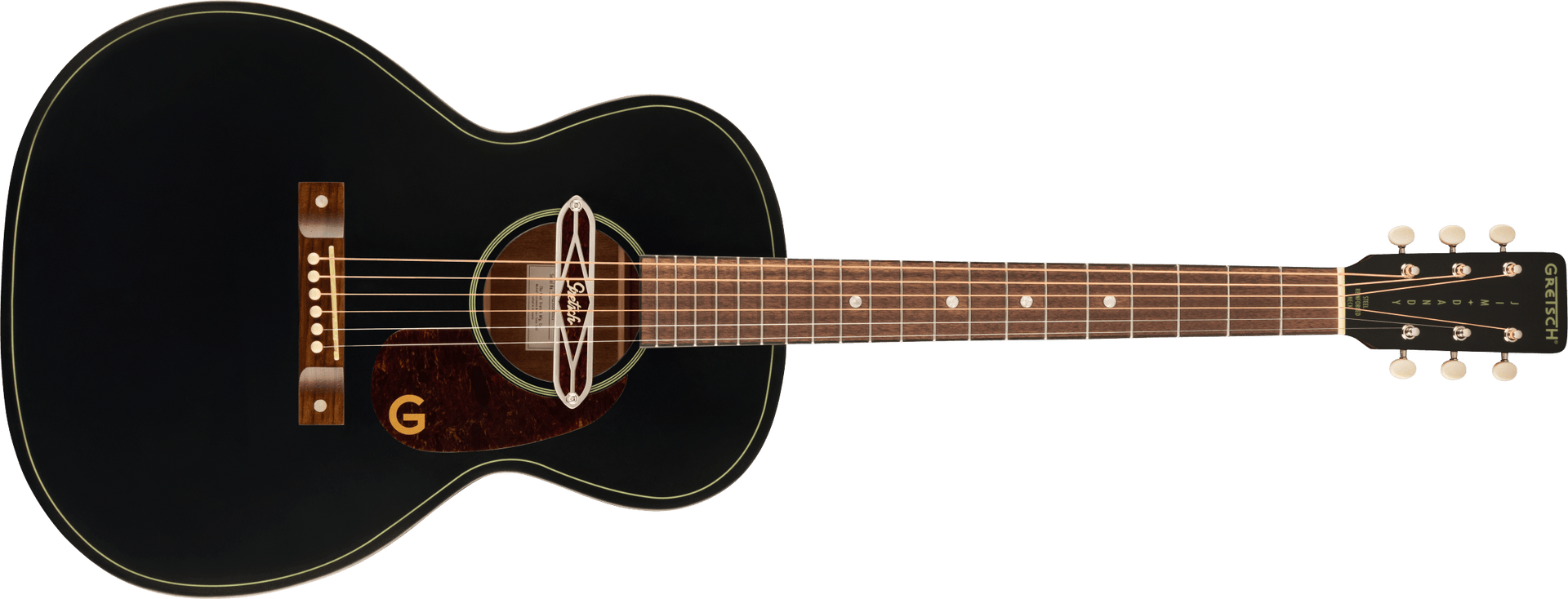Gretsch Deltoluxe Concert, Walnut Fingerboard, Tortoiseshell Pickguard, Black Top