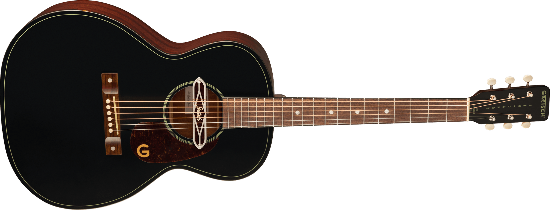 Gretsch Deltoluxe Concert, Walnut Fingerboard, Tortoiseshell Pickguard, Black Top
