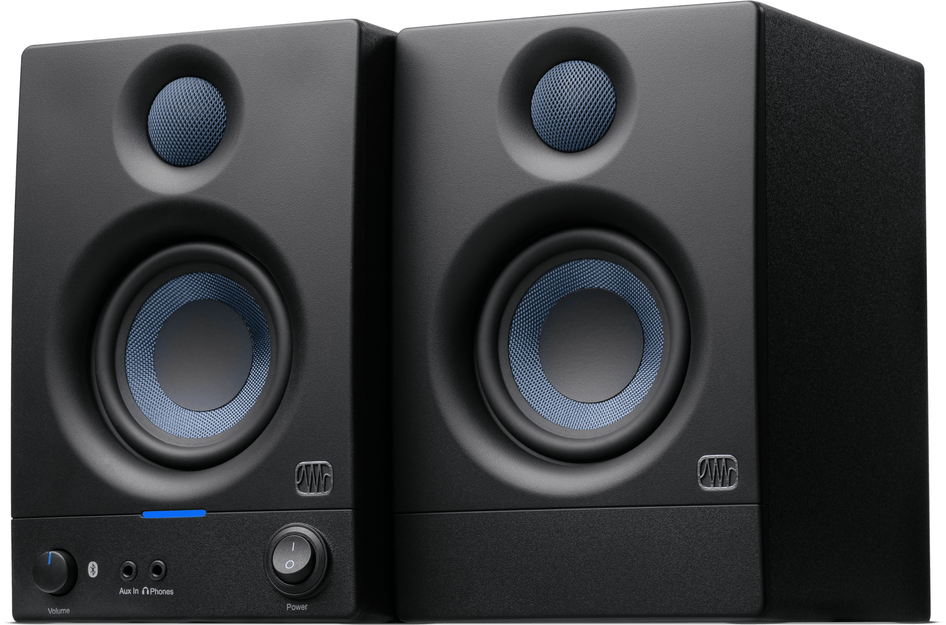 PreSonus 2777500122 Eris 3.5BT 3.5-inch Powered Bluetooth Studio Monitors - Black