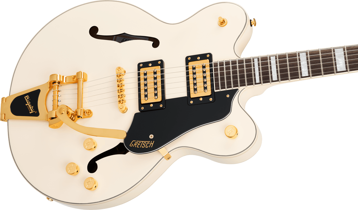 Gretsch 2807261505 Streamliner Semi Hollow Electric Guitar Bigsby Laurel - Vintage White
