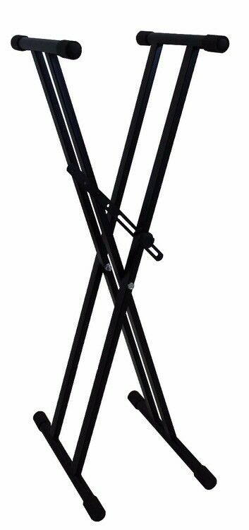 MR DJ KS350 Keyboard Stand Adjustable Dual X Stand