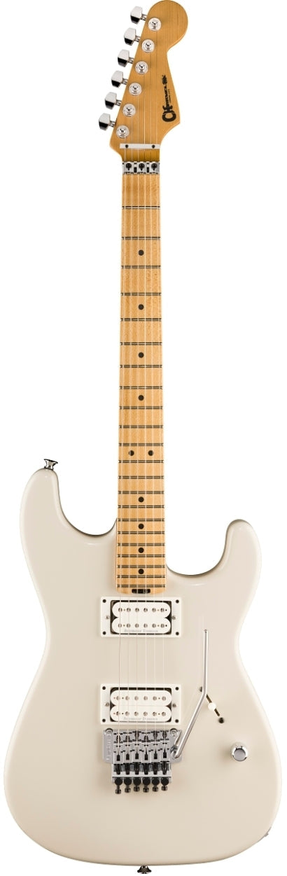 Charvel 2865031876 American Neo-Classic San Dimas Style 1 Electric Guitar - Ivory Blitz