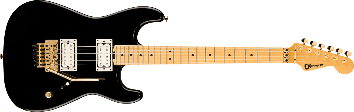 Charvel 2865041803 American Neo-Classic San Dimas Style 1 Electric Guitar - Gloss Black