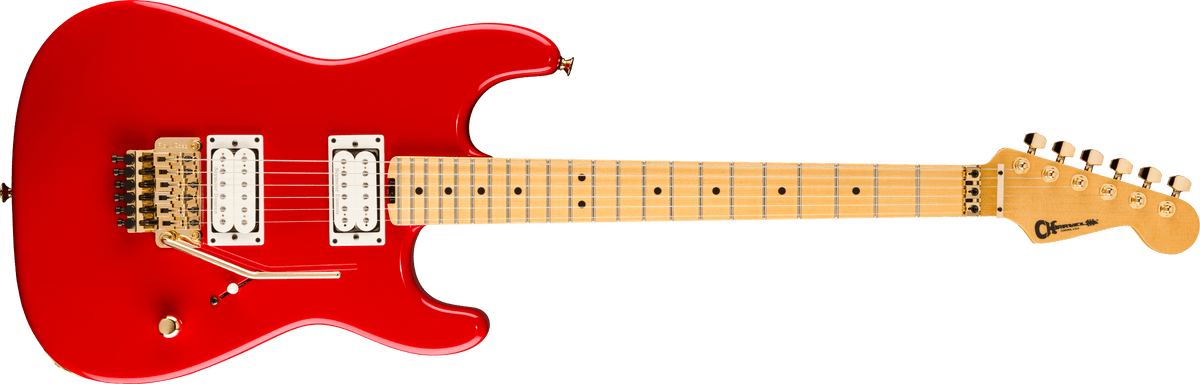 Charvel 2865041839 American Neo-Classic San Dimas Style 1 Electric Guitar - Racing Red