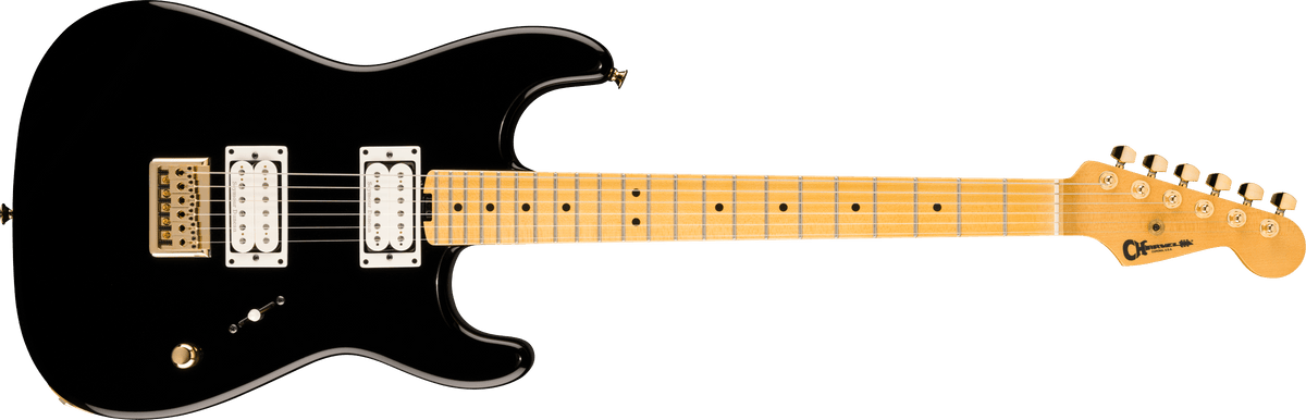 Charvel 2865071303 American Neo-Classic San Dimas Style 1 Electric Guitar - Gloss Black