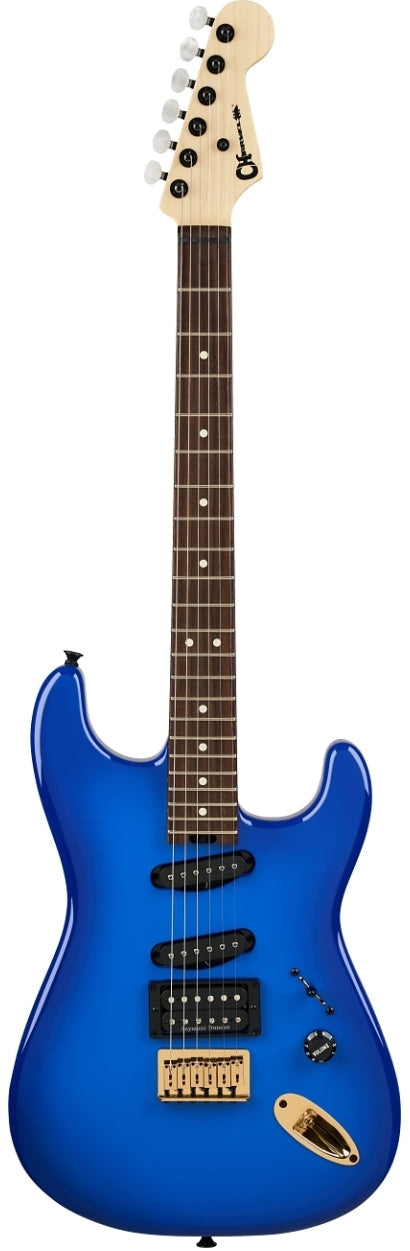 Charvel 2965263391 Jake E. Lee Signature Pro-Mod San Dimas Style 1 Electric Guitar - Blue Burst