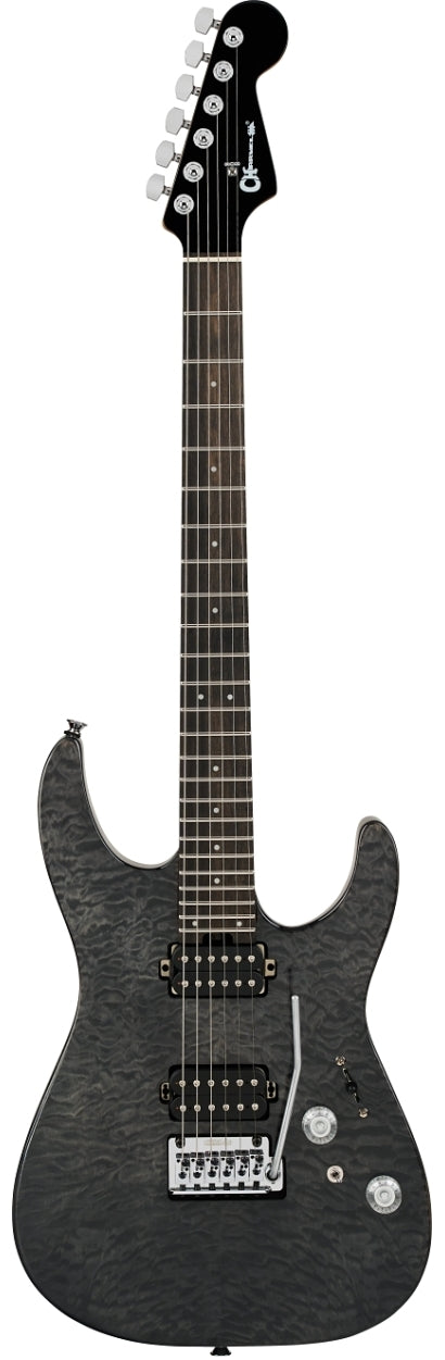 Charvel 2972811585 Pro-Mod Plus Dinky DK24 QM Electric Guitar - Midnight Ocean