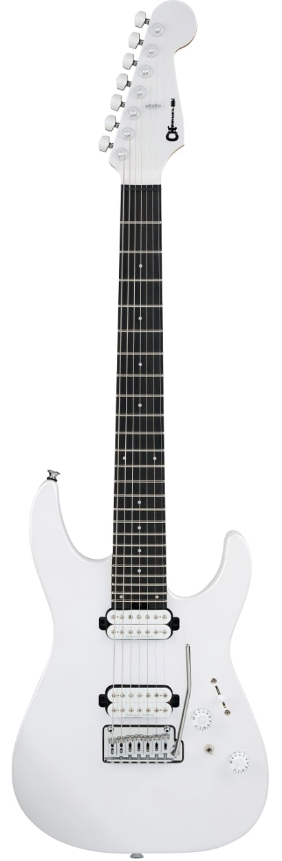 Charvel 2972813576 Pro-Mod Plus Limited Edition DK24-7 7-string Electric Guitar - Celestial Silk