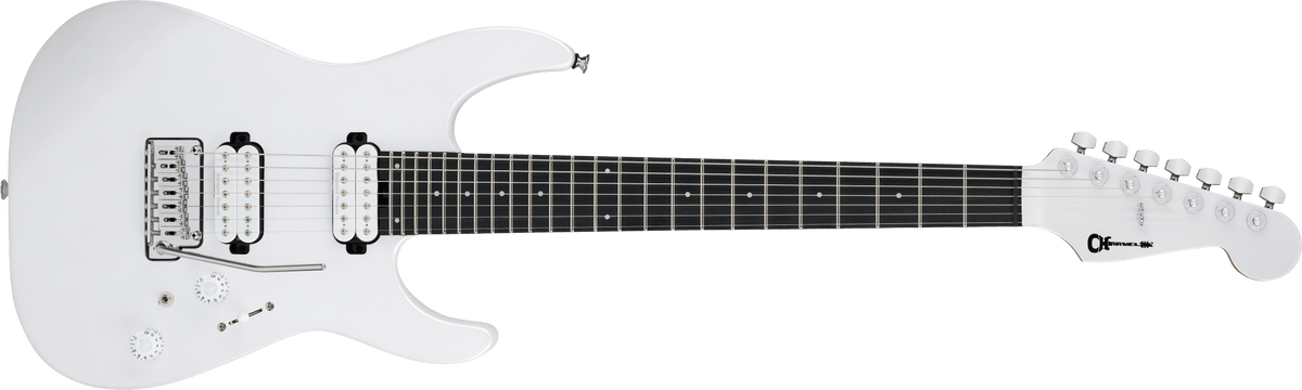 Charvel 2972813576 Pro-Mod Plus Limited Edition DK24-7 7-string Electric Guitar - Celestial Silk
