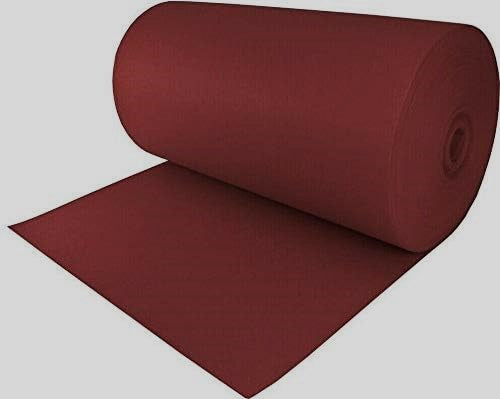 MR DJ DC15DRD 15' L X 4' W Dark Red Carpet for Speaker Subwoofer Enclosure Boxes