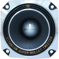 MR DJ HDT700S 3.5" 500W Chrome High Compression Titanium Bullet Super Tweeter