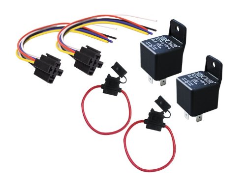 Absolute 2 In-line ATC Fuse Holder Bosch Tyco Style 5 Pin Relay 5-Pin Relay Socket