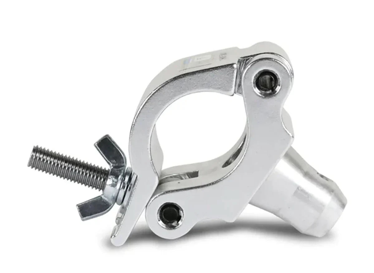 Galaxy Stage GS-C114PS Half Coupler Conical Clamp Silver 660 lb Load Capacity TUV Approved Fits 48-51mm Truss