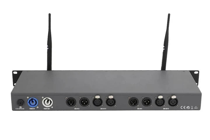 Antari WPROTRXDUO Event Lighting - Indoor Rackmount Dual Universe Transceiver with WDMX G3/4