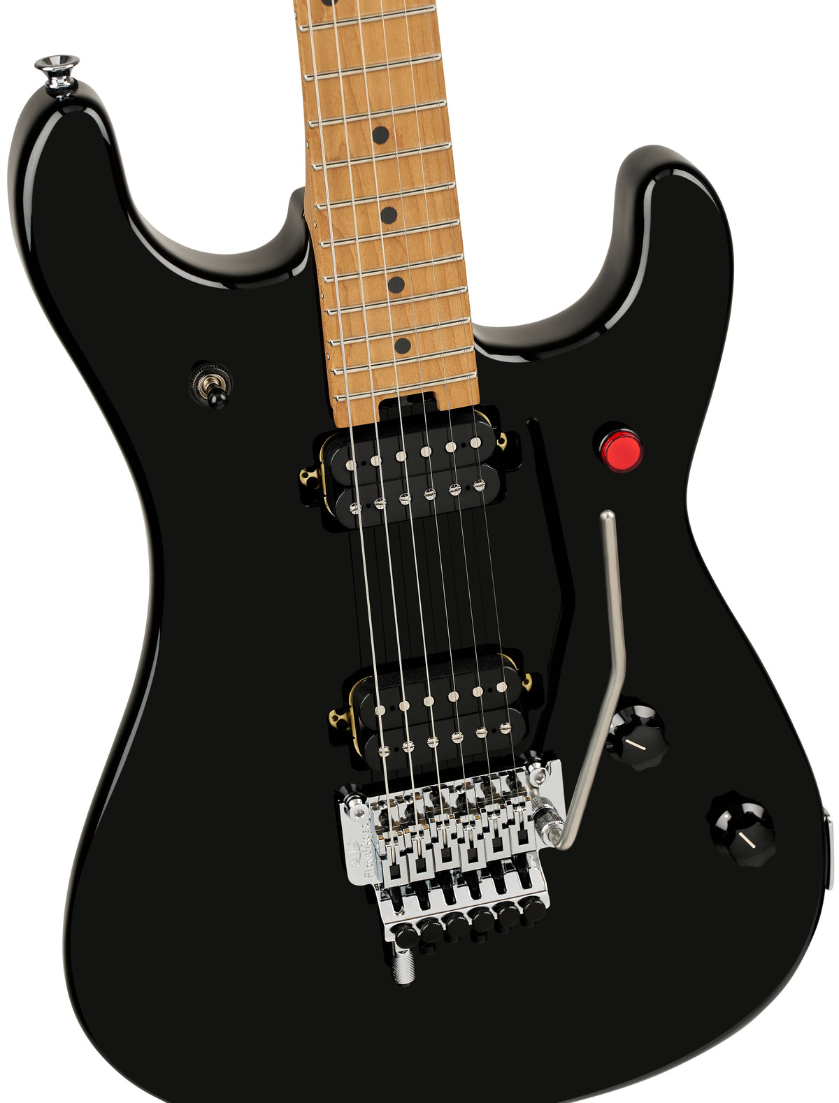 EVH	 5108300303 5150®  Series Deluxe, Baked Maple Electric Guitar - Black