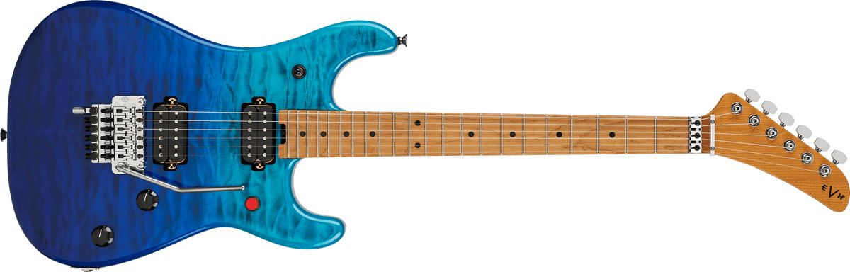 EVH	 5108310389 5150® Series Deluxe QM Electric Guitar - Baked Maple, Pacific Drift
