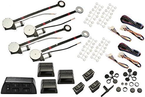 AT AT-HW800 Universal Electric Power Window Conversion Kit for 4-Door Vehicles