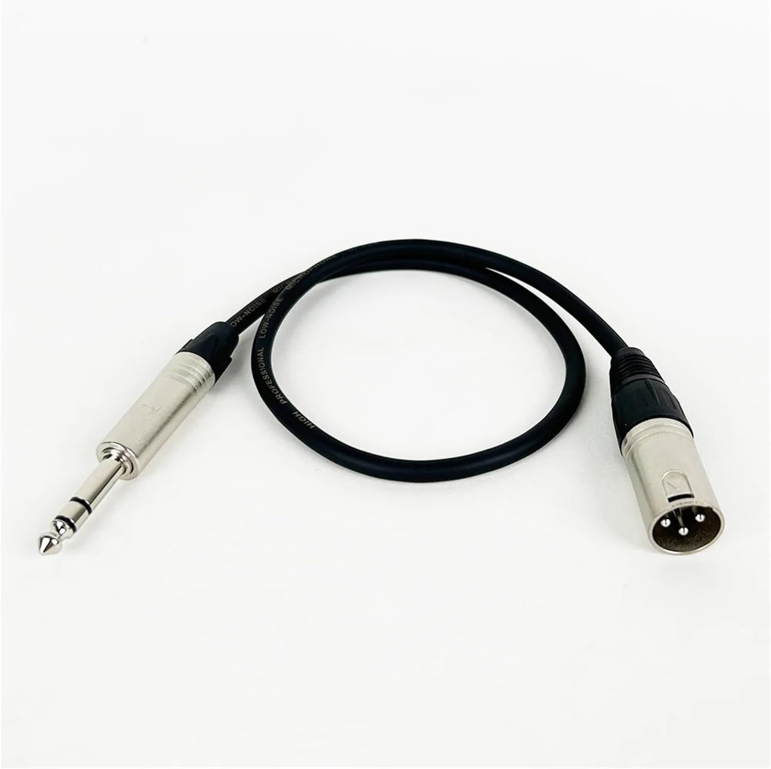 MR DJ CQSXM6 6' Pro PA DJ Karaoke XLR Male to 1/4" TRS Stereo Male Plug Audio Balanced Microphone Cable