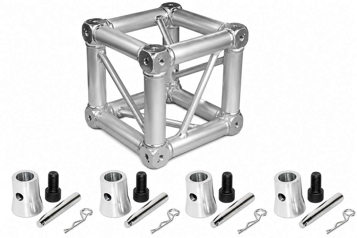MR DJ DTJB1W Universal Corner Junction Block Box 1-6Way + 4 Half Conical Couplers