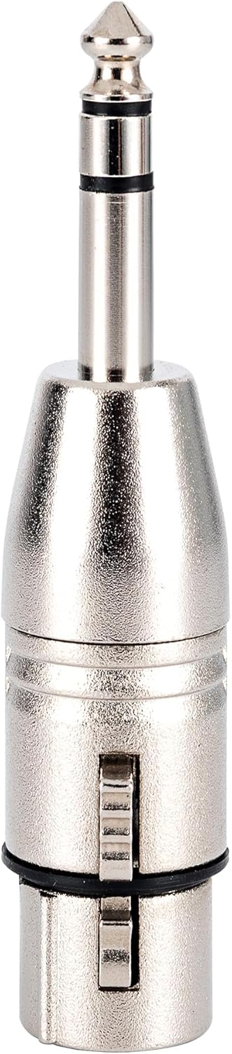 MR DJ XFTRS 1/4" TRS to Balanced XLR Female Adapter