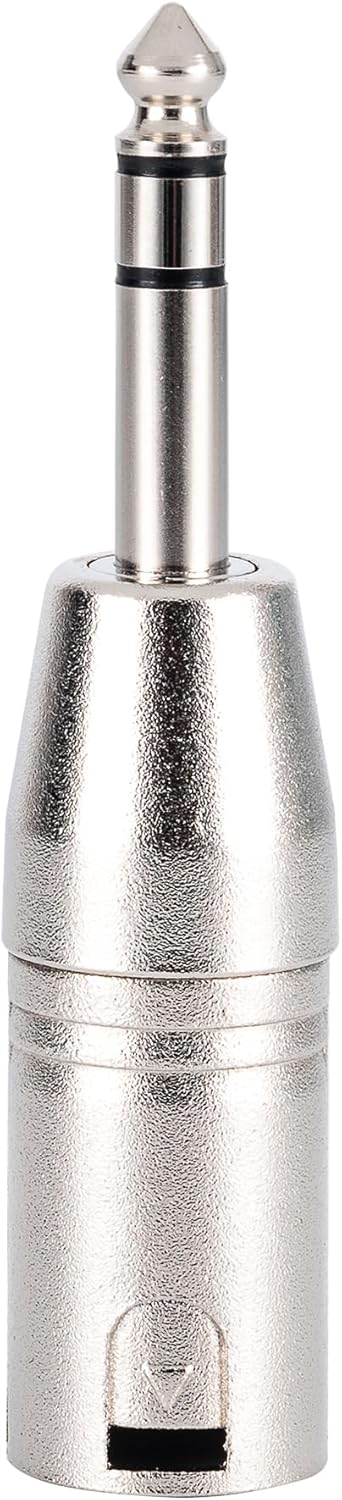 MR DJ XMTRS 1/4" TRS to Balanced XLR Male Adapter