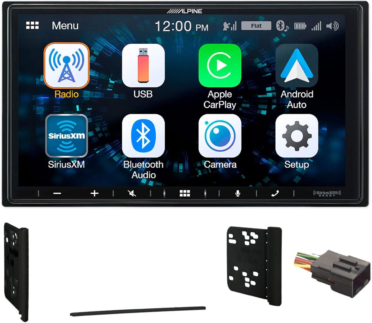 Alpine iLX-W670 7" Carplay Android for 1999-2004 Ford F-250/350/450/550
