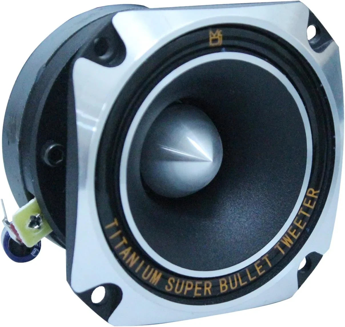 MR DJ USA HDT700S 3.5-Inch Titanium Bullet Tweeter w/ 10 Ounce Ferrite Magnet Chrom
