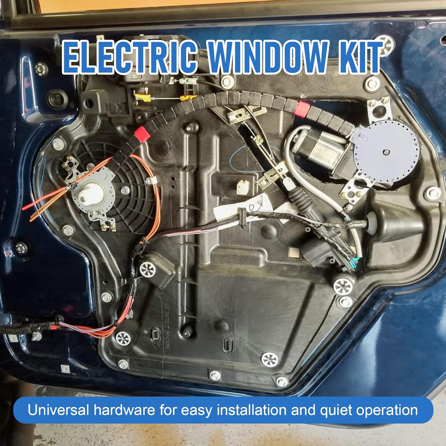 AT AT-HW800 Universal Electric Power Window Conversion Kit for 4-Door Vehicles