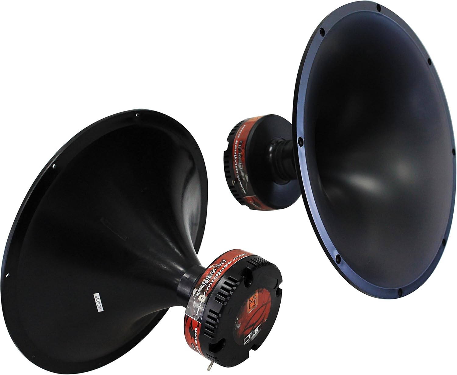 MR DJ TE030 12" Round 300W PRO Audio PA/DJ Wide Screw-ON Type PIEZO Compression Horn Tweeter