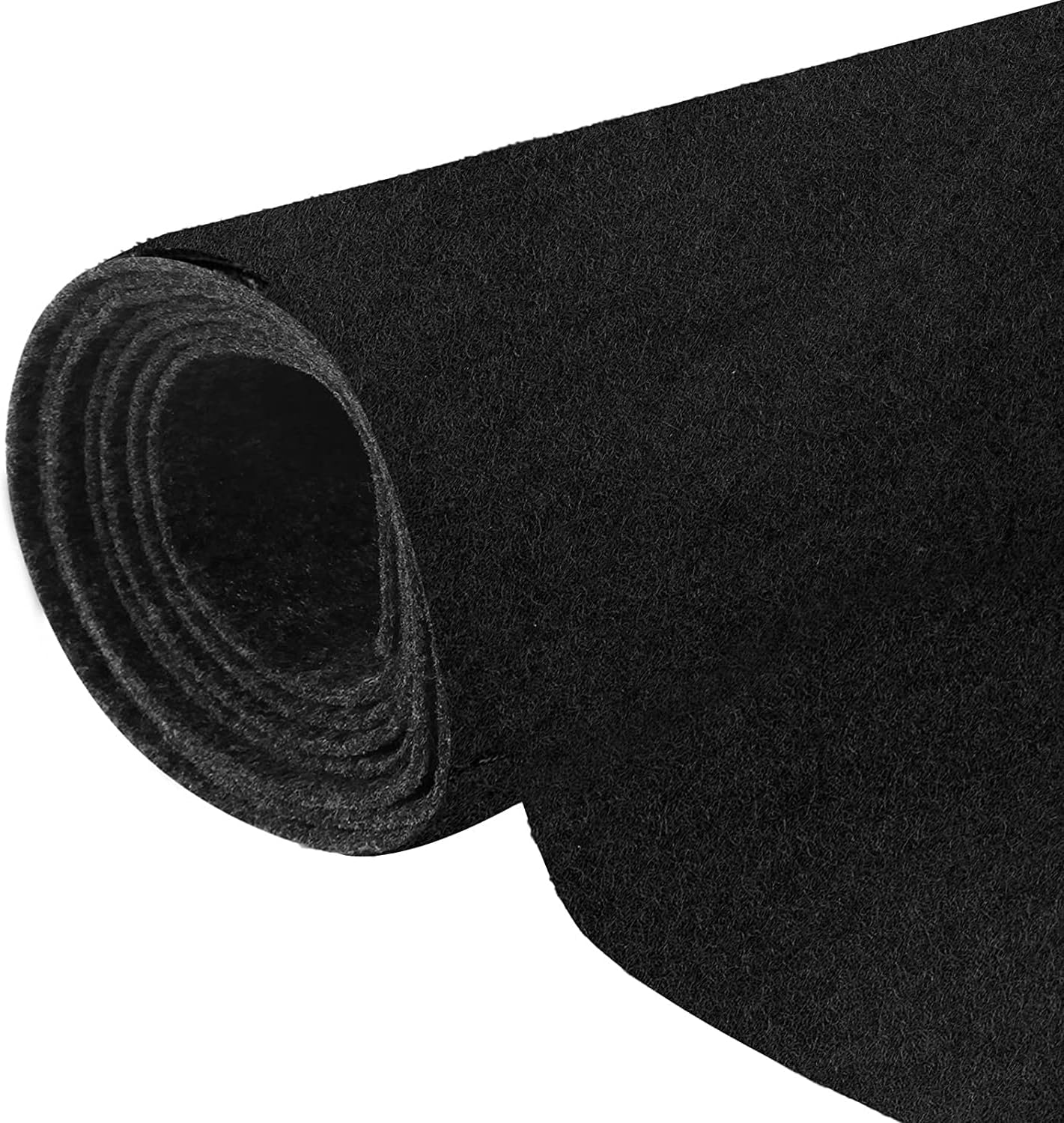 MR DJ DC15BK 15' L X 4' W Black Carpet for Speaker Subwoofer Enclosure Boxes