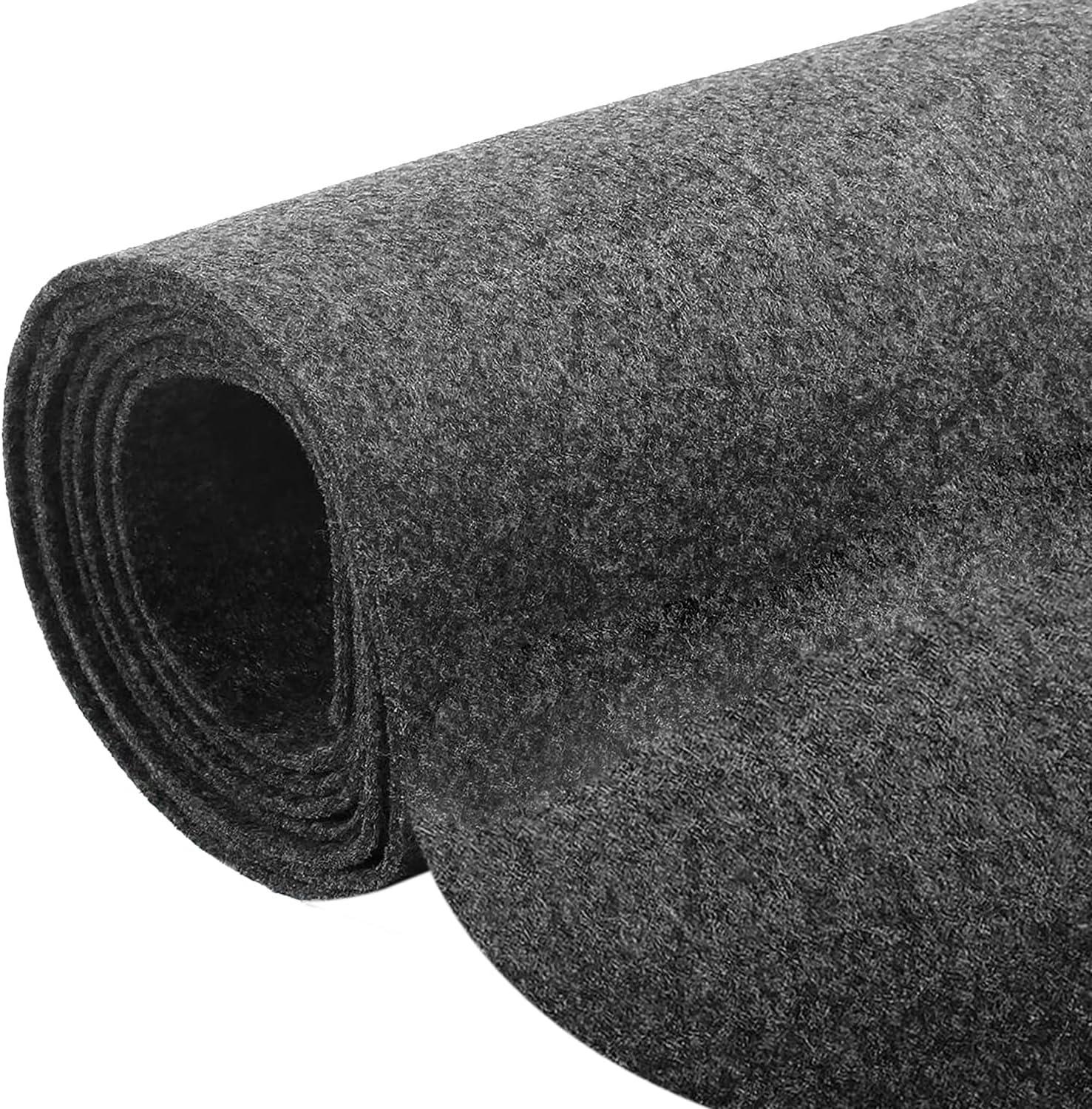 MR DJ DC150DGR 150' L X 4' W Dark Gray Carpet for Speaker Subwoofer Enclosure Boxes