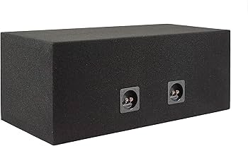 Absolute USA DSS10 Dual 10-Inch, 3/4-Inch MDF Sealed Subwoofer Enclosure