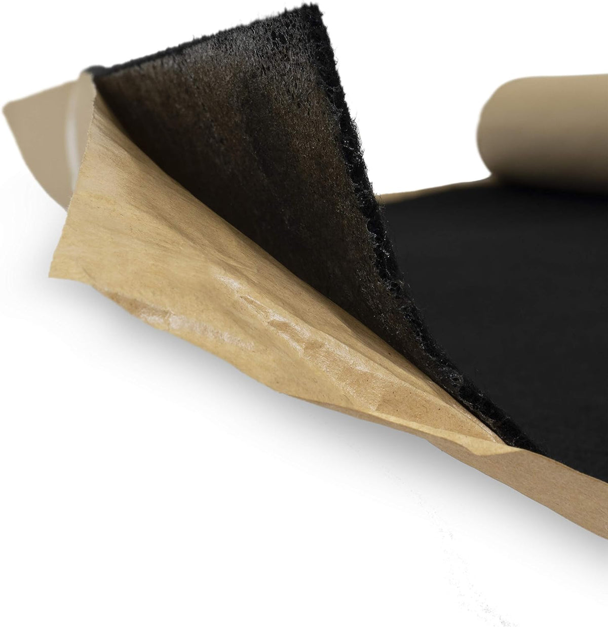 Absolute ACA3BK 4' x 3' Black Self-Adhesive Carpet Liner for Subwoofer Boxes Speaker Enclosures Car Trunks