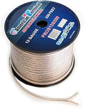 American Terminal PROS12G250 250FT 12 Gauge PRO PA DJ Car Home Marine Audio Speaker Wire Cable