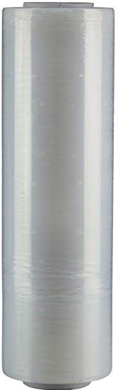 Absolute SW181C 1 Roll Clear Film Pallet Shrink Wrap 18" x 1500 sq. ft