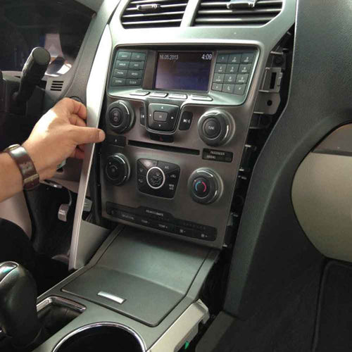 Metra 99-5852CH Turbo Tactile Radio Install Kits - Compatible Fits for Ford Explorer 2011-2015 (with Single Zone, Manual Climate Co)