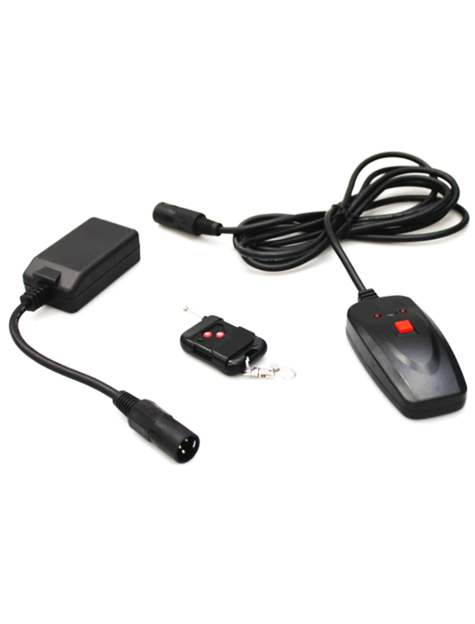 MR DJ DRAGON2500 2500W fog smoke machine with wire & wireless remote & fog fluid