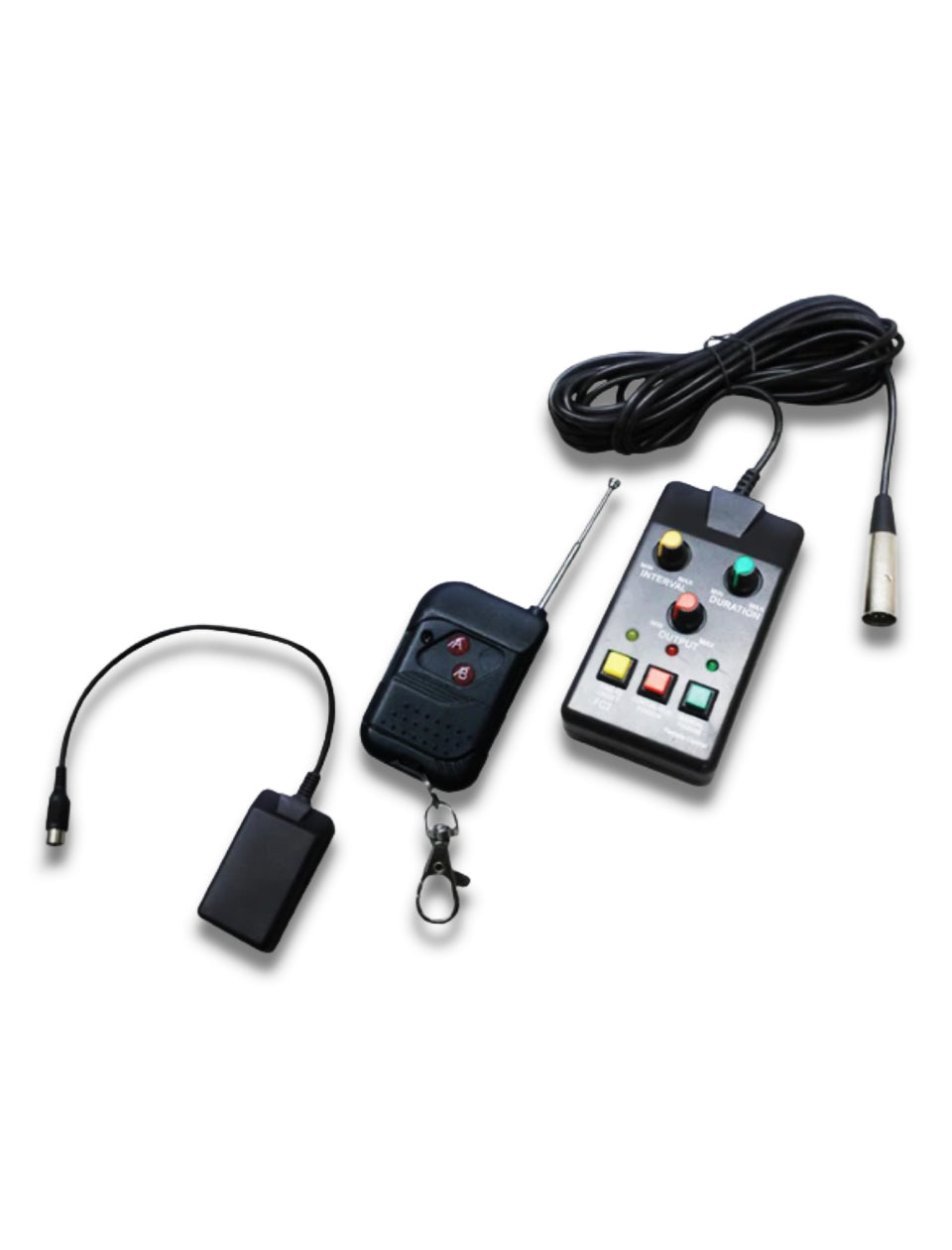 MR DJ DRAGON3000 3000W fog smoke machine with wire & wireless remote & Adjustable Head Angle