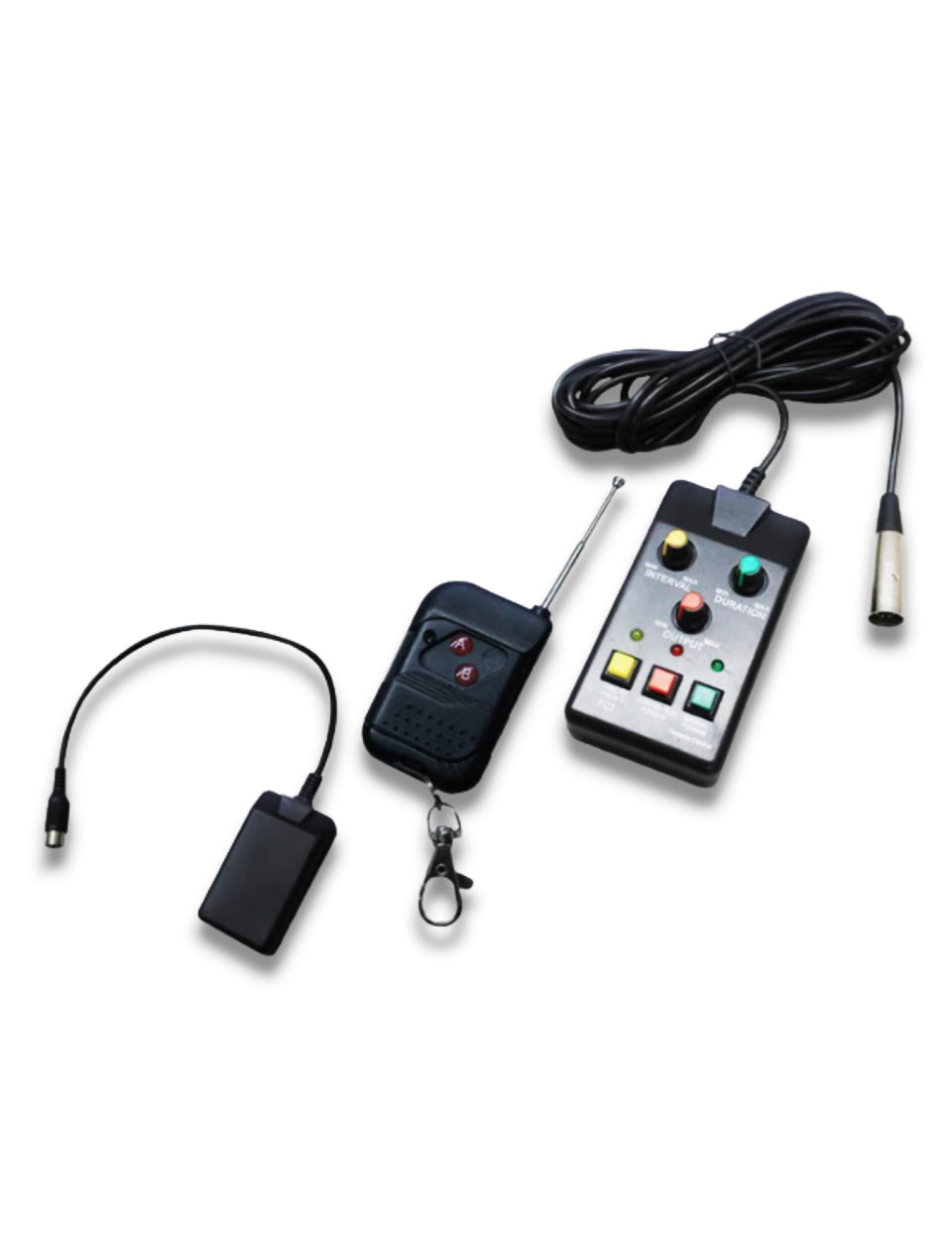 MR DJ DRAGON3500 3500W fog smoke machine with wire & wireless remote & Adjustable Head Angle